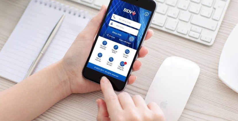 Hình ảnh hướng dẫn quy trình A-Z cách đăng nhập BIDV Online, SmartBanking trên điện thoại online 2026 - Bệnh Viện Chữ Thập Xanh