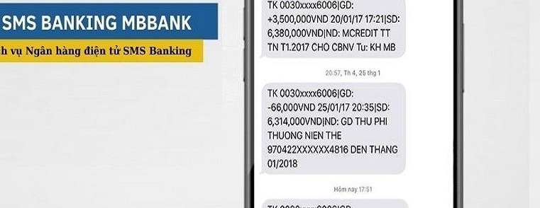 Hinh anh minh hoa huong dan quy trinh 4 Cách đăng ký SMS Banking MB Bank qua app điện thoại online 2026 - Benh Vien Chu Thap Xanh