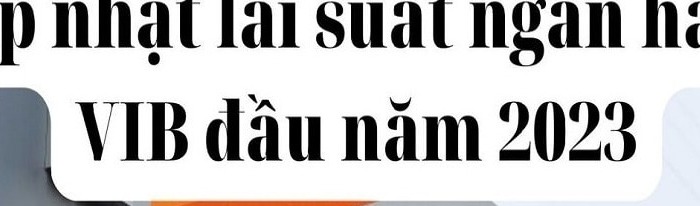 Hinh anh minh hoa huong dan quy trinh Lãi suất ngân hàng VIB mới nhất 2023 (Cập nhật mỗi ngày) online 2026 - Benh Vien Chu Thap Xanh