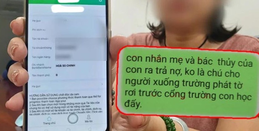 Hình ảnh hướng dẫn quy trình Vay tiền qua App bị khủng bố nên làm gì? Trình báo ở đâu? online 2026 - Bệnh Viện Chữ Thập Xanh